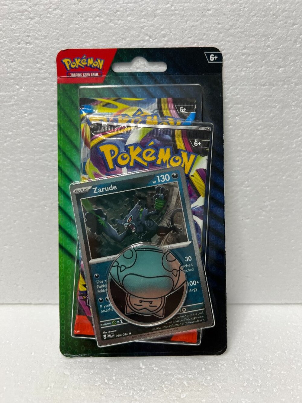 Pokemon TCG 2 pack Blister Pitch Black Zarude & Chaos Rising New SEALED